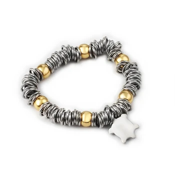 CH-846 For Men's women Bead Bracelet Bangles 316L stainless steel elastic bracelets Turtle Pendant Jewelry gifts Customized
CH-846 For Men's women Bead Bracelet Bangles 316L stainless steel elastic bracelets Turtle Pendant Jewelry gifts Customized