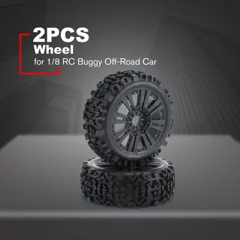 Hub Wheel Rim & Tires Tyre Large Size and Deep Gear Tires Wheel 2PCS Car Model Set for 1/8 RC Buggy Off-Road Car
Hub Wheel Rim & Tires Tyre Large Size and Deep Gear Tires Wheel 2PCS Car Model Set for 1/8 RC Buggy Off-Road Car
