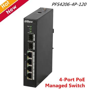 Original Dahua 4-Port PoE Managed Switch Industrial Wide Temperature Design PFS4206-4P-120
Original Dahua 4-Port PoE Managed Switch Industrial Wide Temperature Design PFS4206-4P-120