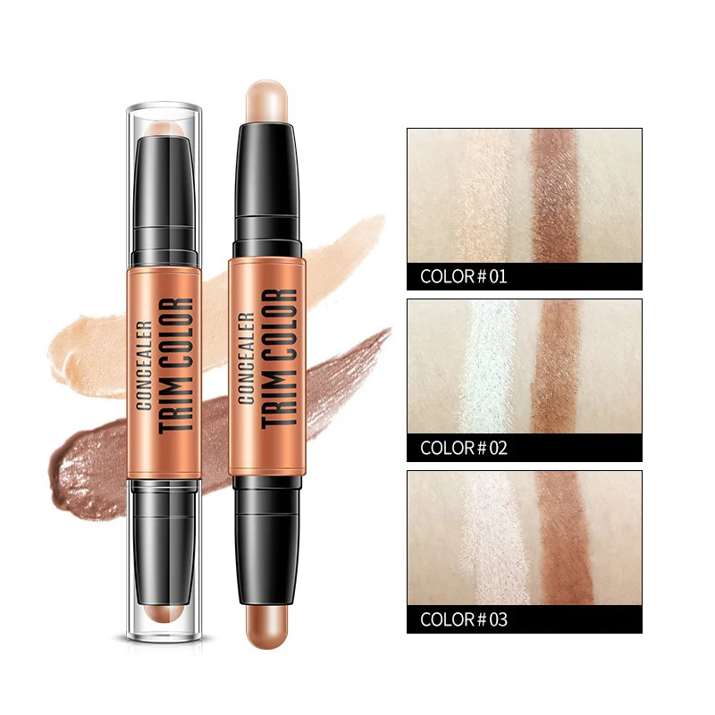 3D Highlighter Stick Texture Contour Pencil Foundation Face Make-Up Concealer Pen Multi Effect Double Head Face Palette
3D Highlighter Stick Texture Contour Pencil Foundation Face Make-Up Concealer Pen Multi Effect Double Head Face Palette