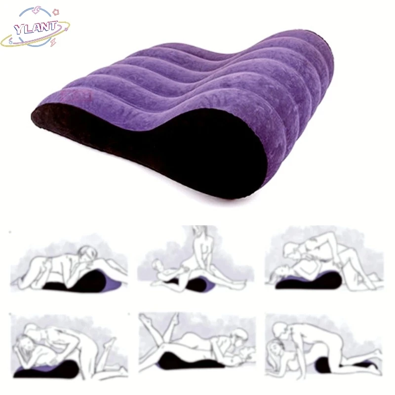 Надувная Подушка с Фаллосом и Вибрацией - Inflatable Luv Log черная для новых чувств