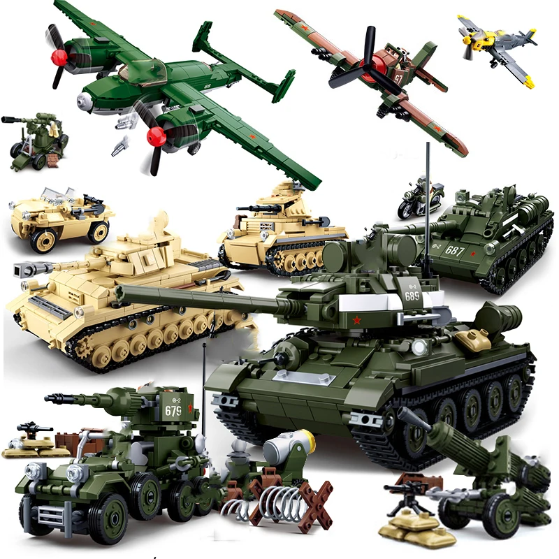 Compatible legoed military vehicle ww2 germany us tank machine truck humvee blocks kid toys bricks world war 2 wwii fighter sets
Compatible legoed military vehicle ww2 germany us tank machine truck humvee blocks kid toys bricks world war 2 wwii fighter sets
