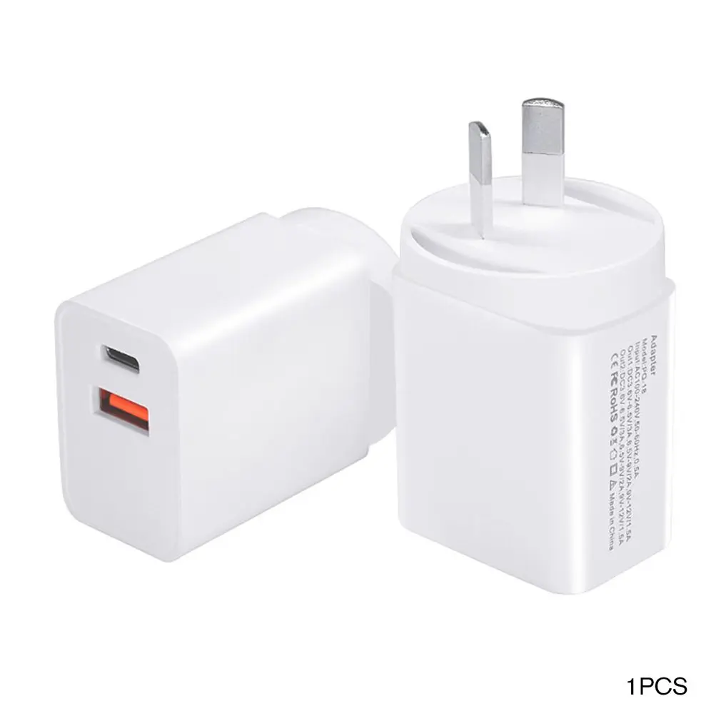 18W PD+QC3.0 Charger Quick Charge USB Charging Station Power Adapter Universal Mobile Phone Desktop Wall Home
18W PD+QC3.0 Charger Quick Charge USB Charging Station Power Adapter Universal Mobile Phone Desktop Wall Home