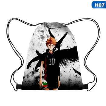 Volleyball boy Print Unisex Small Backpack Drawstring Bag Women's Men's Fashion Storage Bag Travel Anime Haikyuu!! Bag
Volleyball boy Print Unisex Small Backpack Drawstring Bag Women's Men's Fashion Storage Bag Travel Anime Haikyuu!! Bag