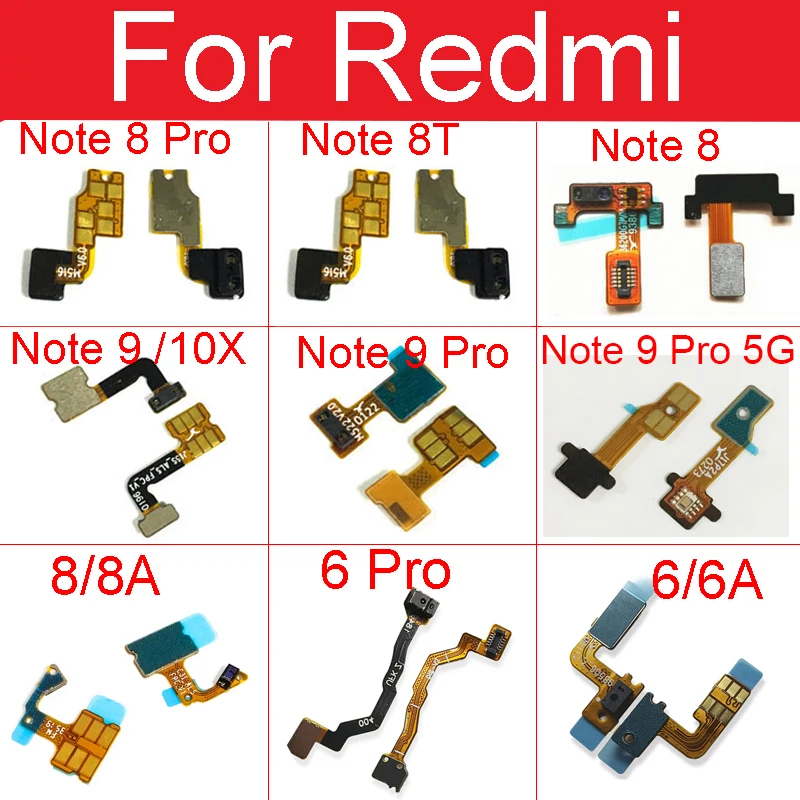 Гибкий кабель датчика приближения света для Xiaomi Redmi Note 9 Pro датчик расстояния Flex