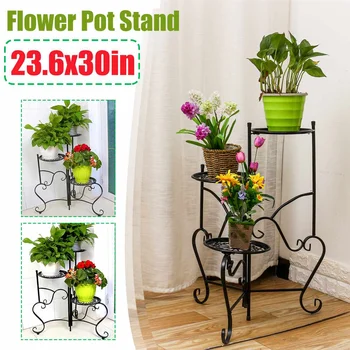 Simple Metal Flower Plant Display Stand Home Garden 3 Tiers Plant Flower Pot Storage Rack Durable Balcony Flower Stand
Simple Metal Flower Plant Display Stand Home Garden 3 Tiers Plant Flower Pot Storage Rack Durable Balcony Flower Stand