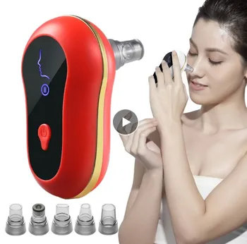 Mini Portable Vacuum Blackhead Remover Face Deep Nose Pore Cleaner Acne Pimple Removal Face Skin Care Beauty Clean Tool T Zone
Mini Portable Vacuum Blackhead Remover Face Deep Nose Pore Cleaner Acne Pimple Removal Face Skin Care Beauty Clean Tool T Zone