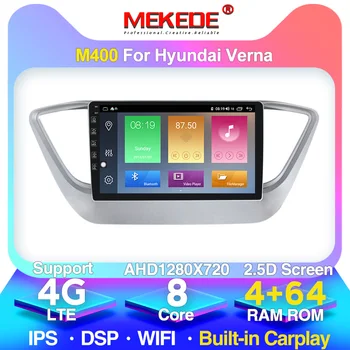 MEKEDE 9853 4G LTE 4G+64G Android 10.0 Car Radio Multimedia audio Player GPS Navigation For Hyundai Solaris Verna 2017 2018 2din
MEKEDE 9853 4G LTE 4G+64G Android 10.0 Car Radio Multimedia audio Player GPS Navigation For Hyundai Solaris Verna 2017 2018 2din