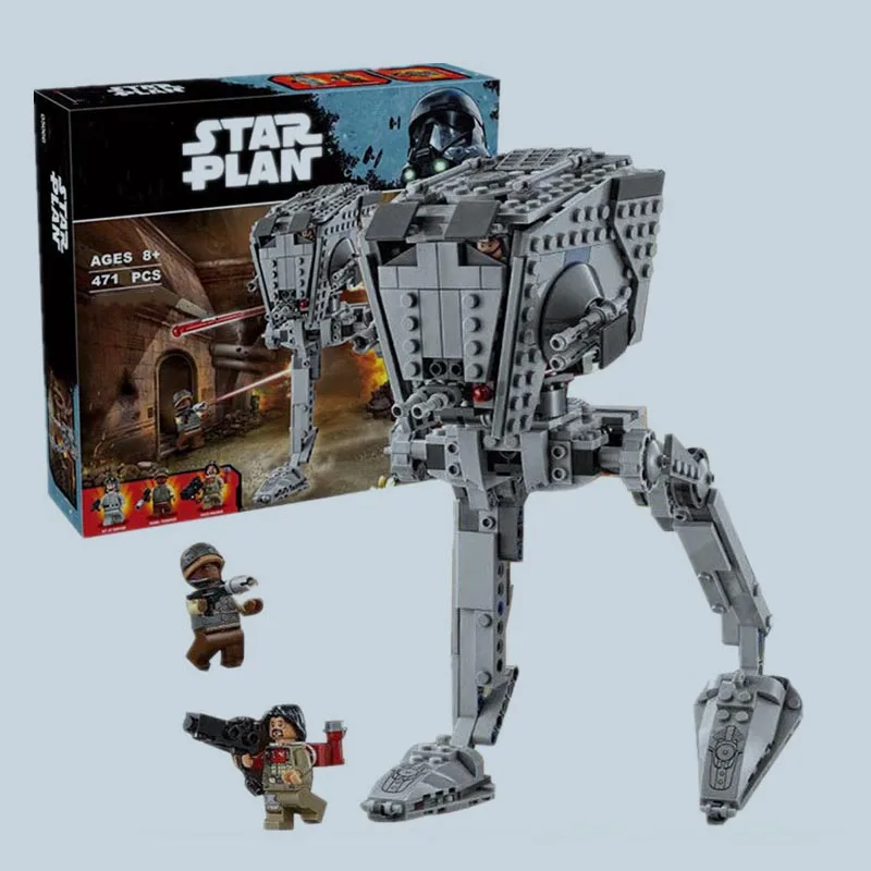 05066 10376 Star Series War The Rogue One AT-ST Set Walker Educational Building Blocks Bricks Compatible with Starwars 75153
05066 10376 Star Series War The Rogue One AT-ST Set Walker Educational Building Blocks Bricks Compatible with Starwars 75153