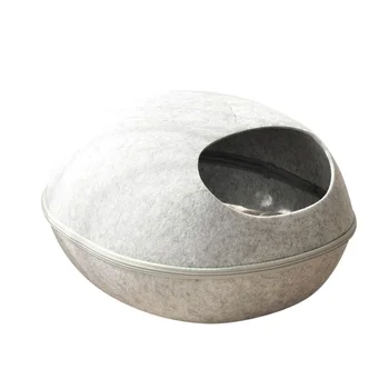 Redwelling net red cat nest removable semi-closed summer cat house blanket nest simple eggshell cat nest seasonal versatility
Redwelling net red cat nest removable semi-closed summer cat house blanket nest simple eggshell cat nest seasonal versatility