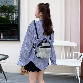 QINRANGUIO Genuine Leather Backpack For Teenager Fashion Diamonds Backpack Women 2020 Small Backpacks For Women Backpack 
QINRANGUIO Genuine Leather Backpack For Teenager Fashion Diamonds Backpack Women 2020 Small Backpacks For Women Backpack