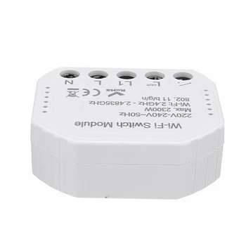 MoesHouse WIFI Smart Light Switch Diy Breaker Module Smart Life/Tuya APP Remote Control Work With Alexa Google Home 1/2 Way
MoesHouse WIFI Smart Light Switch Diy Breaker Module Smart Life/Tuya APP Remote Control Work With Alexa Google Home 1/2 Way