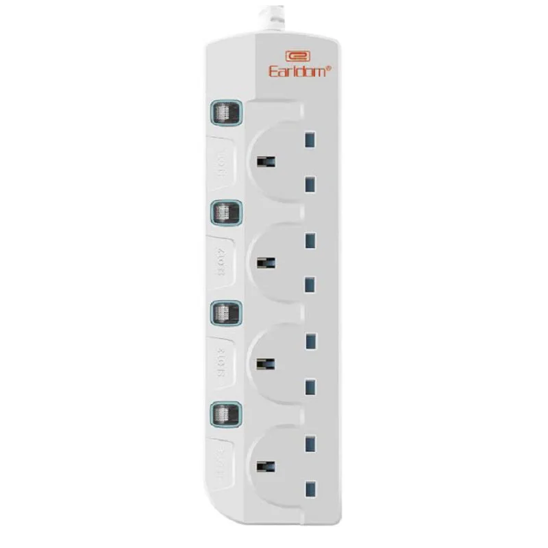 UK Plug Socket Power Strip 4AC UK Socket Individually Switch 1.5M Extension Power Cord Desktop Socket For Britain Hong Kong
UK Plug Socket Power Strip 4AC UK Socket Individually Switch 1.5M Extension Power Cord Desktop Socket For Britain Hong Kong