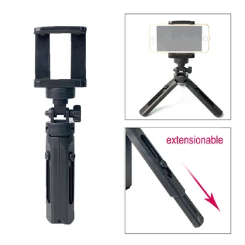 Mini Table Tripod for smartphone Desktop Tripod Mobile Phone Holder clip stand Extensionable tripod stand with 1/4" Screw
Mini Table Tripod for smartphone Desktop Tripod Mobile Phone Holder clip stand Extensionable tripod stand with 1/4" Screw