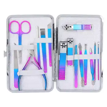 Nails 15pcs Nail Clipper Set Eyebrow Scissors Dead Skin Pusher Manicure Pedicure Kit (7023D) For Nails
Nails 15pcs Nail Clipper Set Eyebrow Scissors Dead Skin Pusher Manicure Pedicure Kit (7023D) For Nails