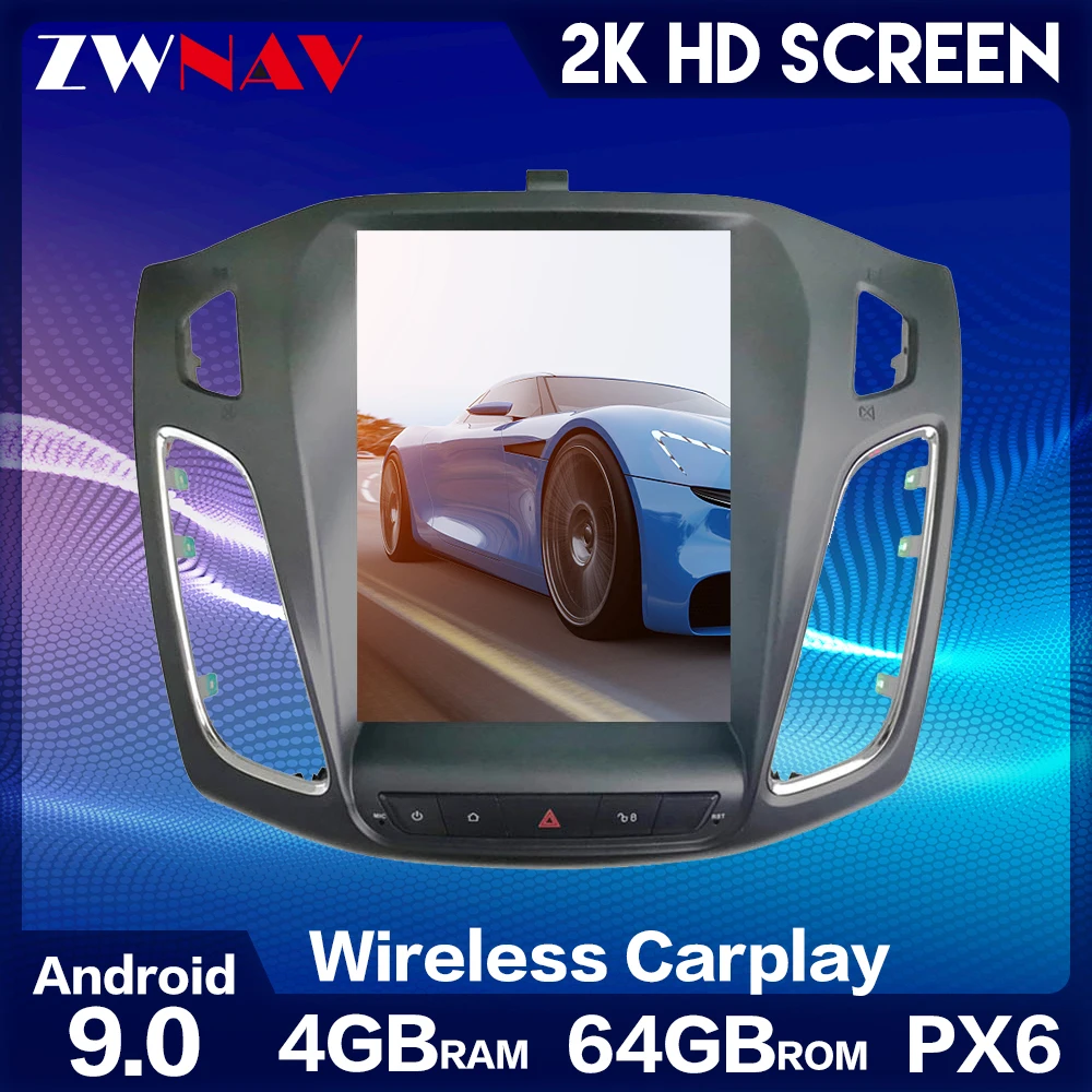 Tesla style Vertical screen Android 9.0 Car Radio Multimedia Video Player GPS for FORD Focus 2012-2015 Car Gps Navigation stereo
Tesla style Vertical screen Android 9.0 Car Radio Multimedia Video Player GPS for FORD Focus 2012-2015 Car Gps Navigation stereo