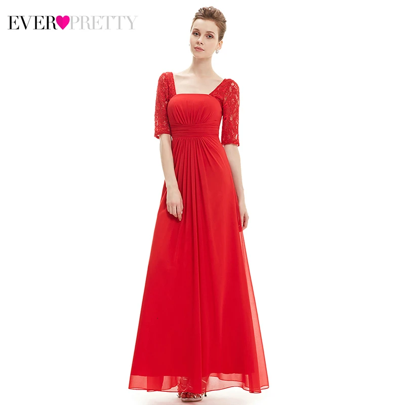 Lace Evening Dresses Ever Pretty EP08038 A-Line Square Collar Ruched Elegant Formal Dresses Evening Gowns Abiye Gece Elbisesi
Lace Evening Dresses Ever Pretty EP08038 A-Line Square Collar Ruched Elegant Formal Dresses Evening Gowns Abiye Gece Elbisesi