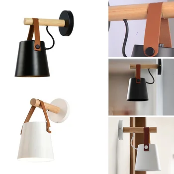 White Black Wood Wall Lamp Bedroom Bedside Decoration Designer Living Room Corridor Hotel Wall Lamps Hotel Corridor Nordic Style
White Black Wood Wall Lamp Bedroom Bedside Decoration Designer Living Room Corridor Hotel Wall Lamps Hotel Corridor Nordic Style