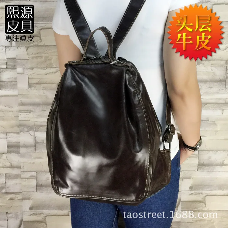 Export Anti-Theft Backpack WOMEN'S Bag Backpack Genuine Leather Full-grain Leather Casual College Style Trend
Export Anti-Theft Backpack WOMEN'S Bag Backpack Genuine Leather Full-grain Leather Casual College Style Trend