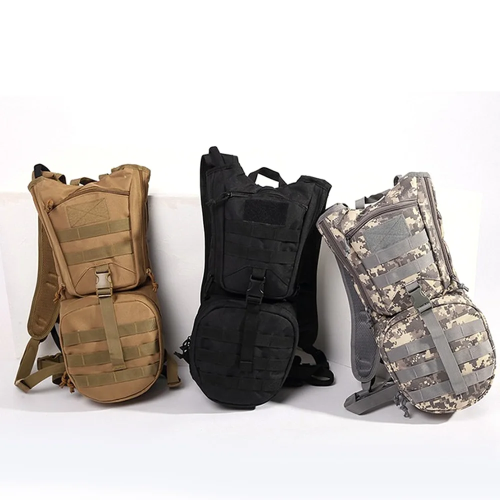 Outdoor Climbing Backpack Military Tactical Hydration Pouch Backpack Cycling Water Bag Camping Hiking Bag With Inner Water Bag
Outdoor Climbing Backpack Military Tactical Hydration Pouch Backpack Cycling Water Bag Camping Hiking Bag With Inner Water Bag