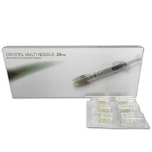 Korea Crystal Multi Needle Mesotherapy Multi-Needles Injector Gun 5 Pins For Meso Gun Hyaluronic Acid Injection Needle
Korea Crystal Multi Needle Mesotherapy Multi-Needles Injector Gun 5 Pins For Meso Gun Hyaluronic Acid Injection Needle
