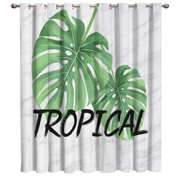 Tropical Leaves On Marble Background Floral Fabric Kids Window Treatment Hardware Sets Curtain 
Tropical Leaves On Marble Background Floral Fabric Kids Window Treatment Hardware Sets Curtain