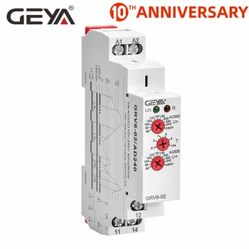 Free Shipping GEYA GRV8-02 Voltage Monitor Device Over-voltage and Under-voltage Protection Relay DC 12V 24V 48V 110V 220V 240V
Free Shipping GEYA GRV8-02 Voltage Monitor Device Over-voltage and Under-voltage Protection Relay DC 12V 24V 48V 110V 220V 240V