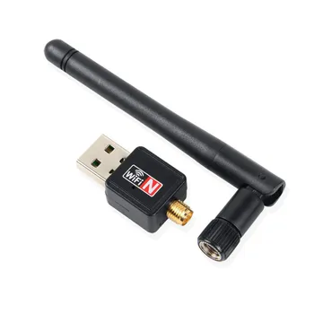 Mini USB Wifi Adapter 150Mbps 2dB WiFi Dongle MT7601 Wi-fi Receiver Wireless Network Card 802.11b/n/g High Speed wi fi Ethernet
Mini USB Wifi Adapter 150Mbps 2dB WiFi Dongle MT7601 Wi-fi Receiver Wireless Network Card 802.11b/n/g High Speed wi fi Ethernet