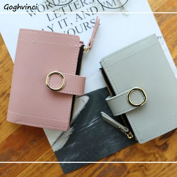 Small Wallets Women Hasp Zippers Mini Lovely Womens Credit Card Holder Solid Short Coin Purse Korean Casual Fashion Ins Ulzzang
Small Wallets Women Hasp Zippers Mini Lovely Womens Credit Card Holder Solid Short Coin Purse Korean Casual Fashion Ins Ulzzang