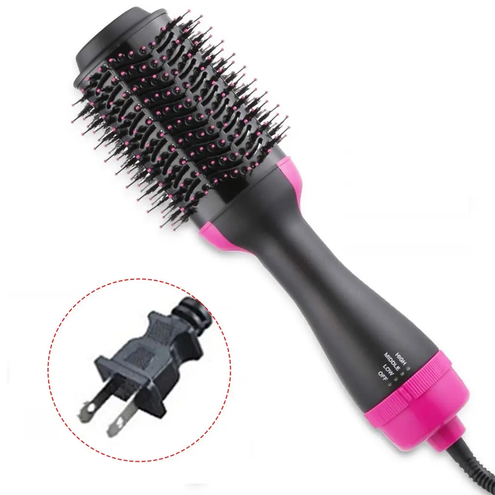 Hairdressing Tools Multi-Functional Hair Comb Personal Care Hot Air Negative Ion Styling Brush Straight And Dual-Purpose Comb
Hairdressing Tools Multi-Functional Hair Comb Personal Care Hot Air Negative Ion Styling Brush Straight And Dual-Purpose Comb