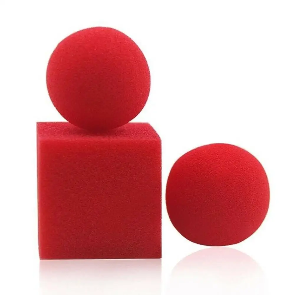 Magic Sponge Ball Two Circles One Square Super Elastic Sponge Children's Magic Projects Toy High Quality Red
Magic Sponge Ball Two Circles One Square Super Elastic Sponge Children's Magic Projects Toy High Quality Red