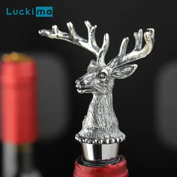 Champagne Wine Bottle Stopper Stainless Steel Portable Fashion Vacuum Sealed Cover Elegant Swan Reindeer Antelope Lion Shape
Champagne Wine Bottle Stopper Stainless Steel Portable Fashion Vacuum Sealed Cover Elegant Swan Reindeer Antelope Lion Shape