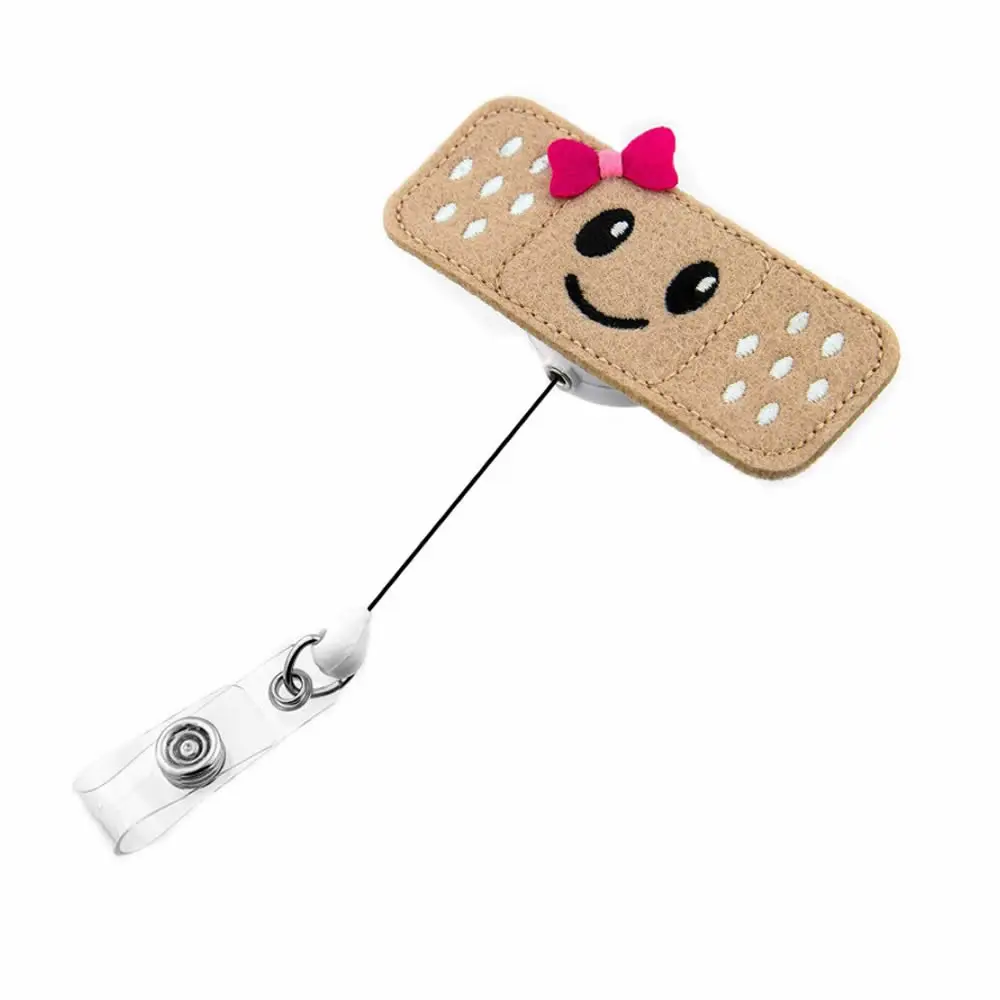 Retractable-Badge-Holder-Cute-Felt-Badge-Reels-with-Alligator-Clip-For-Nurses-Volunteer-Students-Teachers (1)