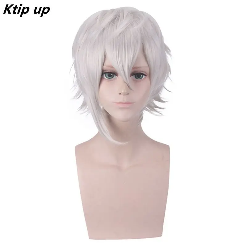 Ktip Up Fate/Grand Order FGO Kadoc Zemlupus Short Fluffy Layered Synthetic Cosplay Hair Wig Game A Team + Wig Cap
Ktip Up Fate/Grand Order FGO Kadoc Zemlupus Short Fluffy Layered Synthetic Cosplay Hair Wig Game A Team + Wig Cap