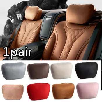 Car Headrest Design Maybach S Class Ultra Soft Pillow Comfortable For Mercedes-Benz Suede Fabric Neck Pillow
Car Headrest Design Maybach S Class Ultra Soft Pillow Comfortable For Mercedes-Benz Suede Fabric Neck Pillow