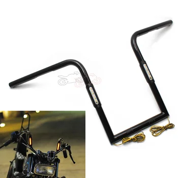 25mm Cafe Racer Motorcycle 14" High Handlebar+Amber LED Turn Signal Light Universal For Harley Sportster Honda Chopper Bobber
25mm Cafe Racer Motorcycle 14" High Handlebar+Amber LED Turn Signal Light Universal For Harley Sportster Honda Chopper Bobber