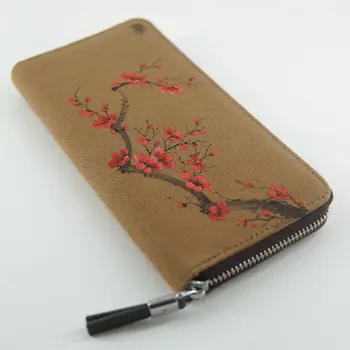 Women's Wallet Chinese-Style Retro Bag 2020 New Style Zipper Hand-Painted Canvas Clutch Bag Wallet Womens Wallets and Purses
Women's Wallet Chinese-Style Retro Bag 2020 New Style Zipper Hand-Painted Canvas Clutch Bag Wallet Womens Wallets and Purses