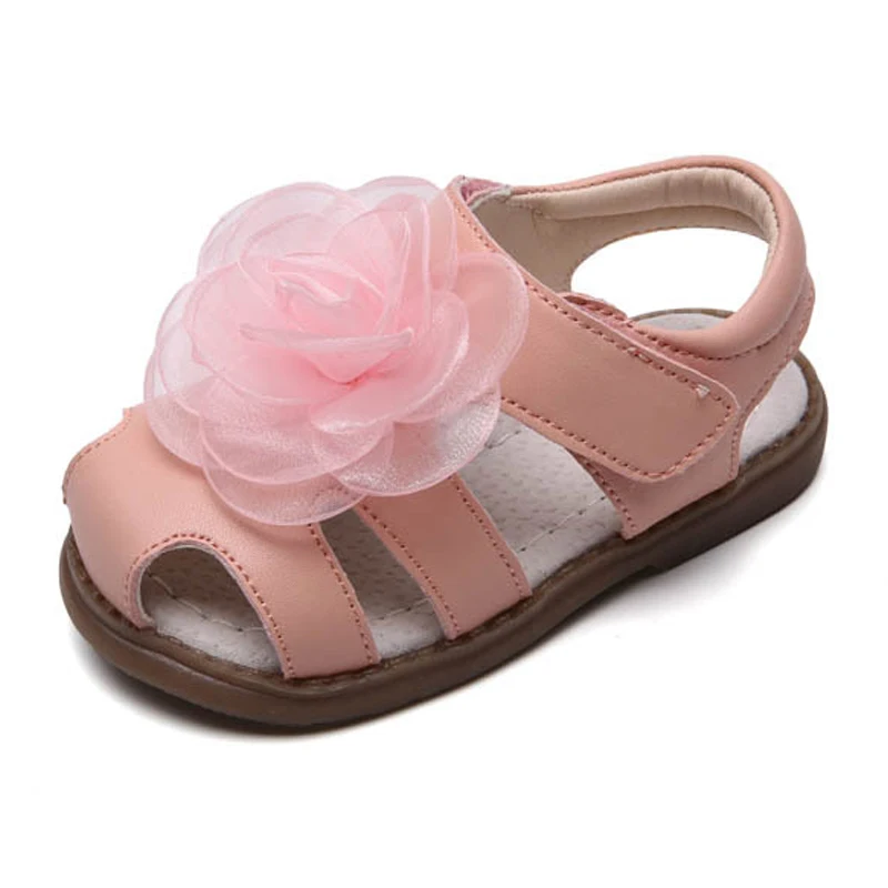 Flat Bottom Non-Slip Big Flower Children Sandals 2020 New Summer Genuine Leather Baby Girls Toddler Shoes Kids Beach Sandals
Flat Bottom Non-Slip Big Flower Children Sandals 2020 New Summer Genuine Leather Baby Girls Toddler Shoes Kids Beach Sandals