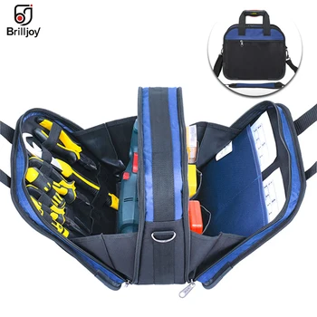 Brilljoy shoulder bag Handbag Electricity Maintenance Tool Kit Gardening Home Hardware Electric Welding Soldering Iron Tool Bag
Brilljoy shoulder bag Handbag Electricity Maintenance Tool Kit Gardening Home Hardware Electric Welding Soldering Iron Tool Bag
