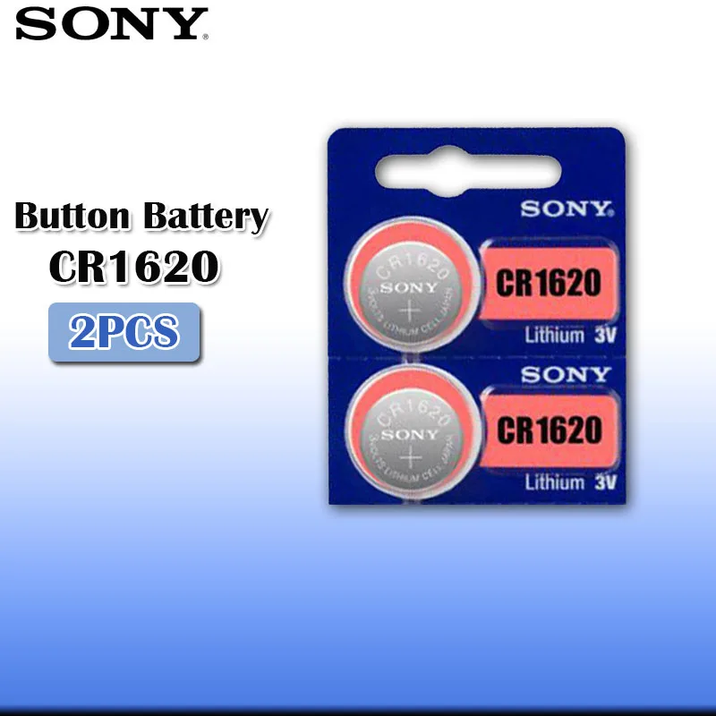2pcs/lot sony CR1620 100% Original Lithium Battery For car key watch remote control toy 1620 ECR1620 GPCR1620 Button Battery
2pcs/lot sony CR1620 100% Original Lithium Battery For car key watch remote control toy 1620 ECR1620 GPCR1620 Button Battery