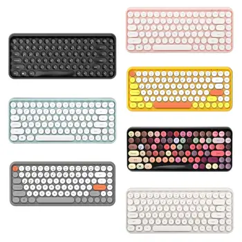 308i Wireless Bluetooth Keyboard Round Key Cap Gaming Keypad with 84 Keys for iPhone/An-droid/Windows Systems
308i Wireless Bluetooth Keyboard Round Key Cap Gaming Keypad with 84 Keys for iPhone/An-droid/Windows Systems