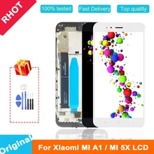 Ensemble écran tactile LCD avec châssis, 5.5 pouces, pour Xiaomi Mi A1, Original=