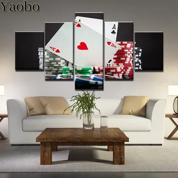 5 Pieces Modular Poker Pictures Diamond Painting Full Square Round 3d Diamond Embroidery Hobbies And Crafts Diamond Mosaic Decor
5 Pieces Modular Poker Pictures Diamond Painting Full Square Round 3d Diamond Embroidery Hobbies And Crafts Diamond Mosaic Decor