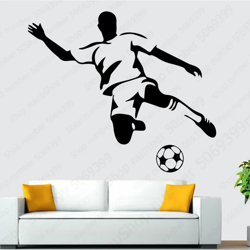 Football Boy Wall Art Decals Wall Stickers Murals Art For Kids Room Bedroom Living Room Backdrop Decoration wallstickers LW597
Football Boy Wall Art Decals Wall Stickers Murals Art For Kids Room Bedroom Living Room Backdrop Decoration wallstickers LW597