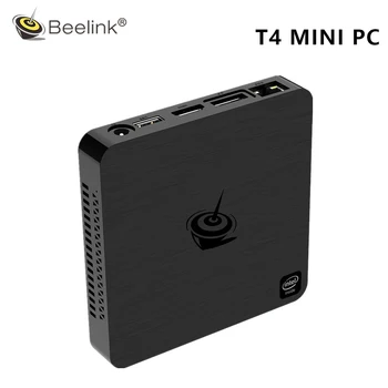 Beelink T4 Mini PC TV Box Intel Atom x5-Z8500 Windows 10 New Desktop PC 4GB+64GB 2.4/5.8GHz WiFi BT4.0 HDMI+DP Dual Display
Beelink T4 Mini PC TV Box Intel Atom x5-Z8500 Windows 10 New Desktop PC 4GB+64GB 2.4/5.8GHz WiFi BT4.0 HDMI+DP Dual Display