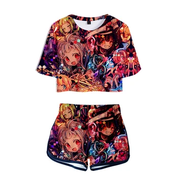 Toilet-Bound Hanako-kun two piece set T-shirt + shorts suit cotton short-sleeved Leisure Print Novelty Top Luxury Harajuku
Toilet-Bound Hanako-kun two piece set T-shirt + shorts suit cotton short-sleeved Leisure Print Novelty Top Luxury Harajuku