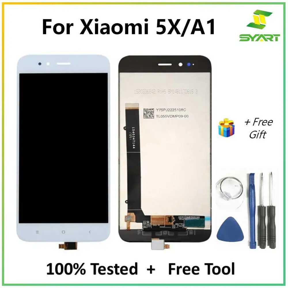 For Xiaomi 5X Mi A1 LCD Display Touch Screen Digitizer Assembly Replacement Parts For Mi A1 / 5X 5.5" Tested LCDs Screen
For Xiaomi 5X Mi A1 LCD Display Touch Screen Digitizer Assembly Replacement Parts For Mi A1 / 5X 5.5" Tested LCDs Screen