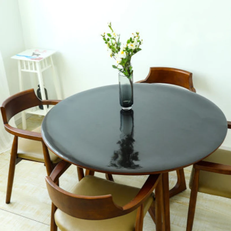 1.6mm PVC Tablecloth Waterproof Tasteless Black Matte Round Table Cloths Opaque Oil-proof PVC Table Cover Mat Protect the Desk
1.6mm PVC Tablecloth Waterproof Tasteless Black Matte Round Table Cloths Opaque Oil-proof PVC Table Cover Mat Protect the Desk