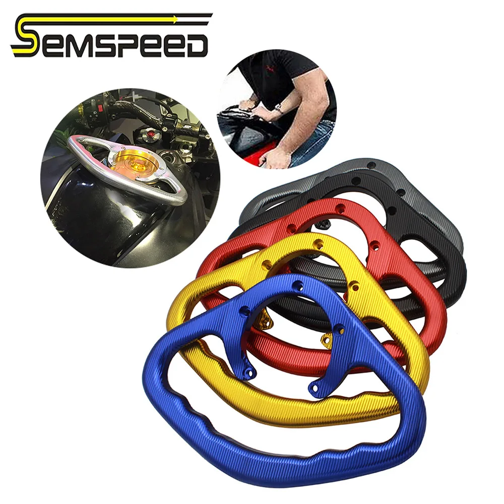 SEMSPEED мотоциклетные пассажирские рукоятки с ручкой безопасный подлокотник для