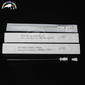 Cat Catheters with Stylet Veterinary Urinary Cat Catheters Sterile Urethral Stone Catheter 1.0/1.3mm Side Opening
Cat Catheters with Stylet Veterinary Urinary Cat Catheters Sterile Urethral Stone Catheter 1.0/1.3mm Side Opening